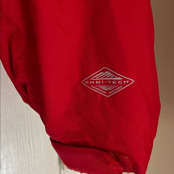 Columbia Bold Ski Red Jacket with Dark Grey Accents. Boys 14/16 - Picture 3 of 10